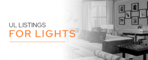 a light with ul listings